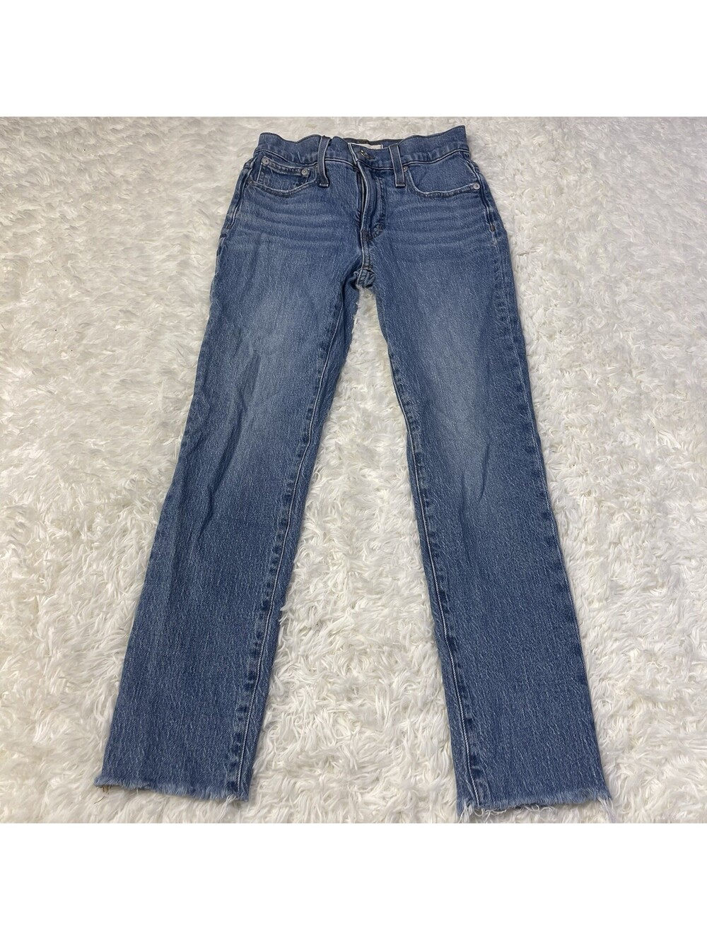 Madewell The Perfect Vintage Jeans Womens 24 Blue Denim Cotton Mid Rise